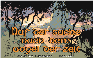 Auf der Suche nach dem Vogel der Zeit atari screenshot