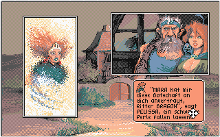 Auf der Suche nach dem Vogel der Zeit atari screenshot