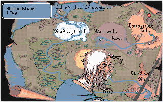 Auf der Suche nach dem Vogel der Zeit atari screenshot