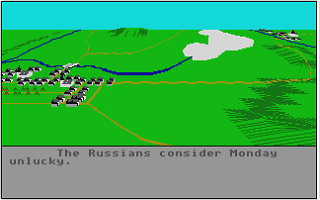 Austerlitz atari screenshot