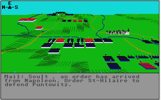 Austerlitz atari screenshot