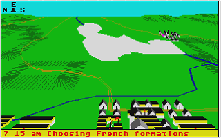 Austerlitz atari screenshot