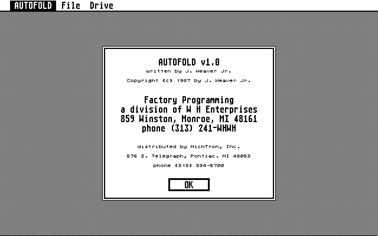 Autofold — screenshot 1