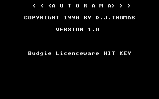 Autorama atari screenshot