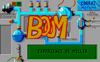 Aux Origines de la Vie atari screenshot