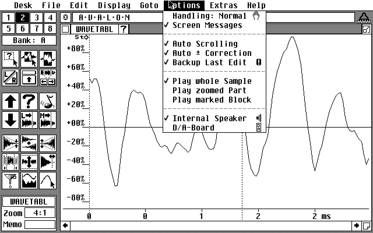 Avalon atari screenshot
