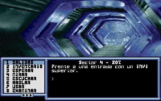 Aventura Espacial (La) atari screenshot