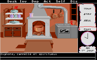 Aventures Extraordinaires atari screenshot