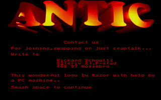Awakening Demo atari screenshot