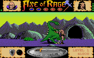 Axe of Rage atari screenshot