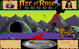 Axe of Rage atari screenshot