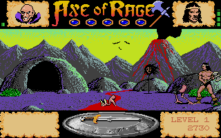 Axe of Rage atari screenshot