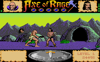 Axe of Rage atari screenshot