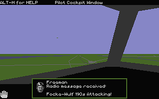 B-17 Flying Fortress atari screenshot