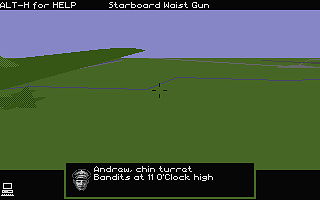 B-17 Flying Fortress atari screenshot