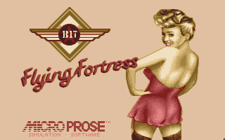 B-17 Flying Fortress atari screenshot