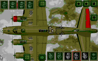 B-17 Flying Fortress atari screenshot