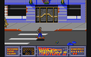 Back to the Future II atari screenshot