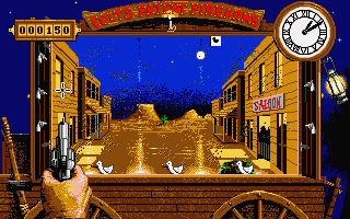 Back to the Future III atari screenshot