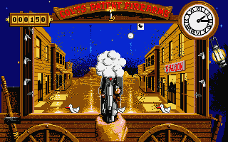 Back to the Future III atari screenshot