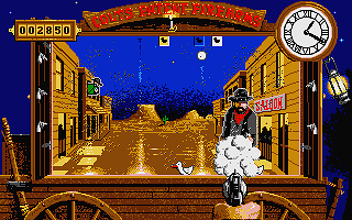 Back to the Future III atari screenshot