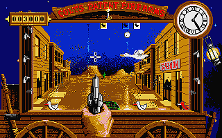 Back to the Future III atari screenshot