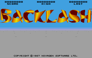 Backlash atari screenshot