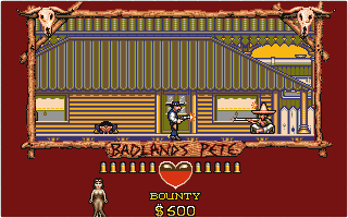 Badlands Pete atari screenshot