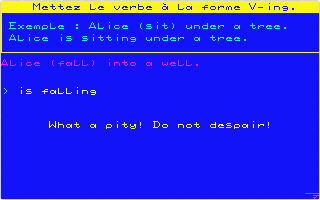 Balade au Pays de Big Ben atari screenshot