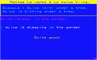 Balade au Pays de Big Ben atari screenshot