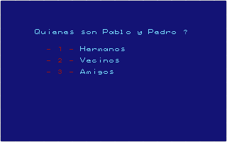 Balade à Séville atari screenshot