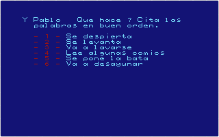 Balade à Séville atari screenshot