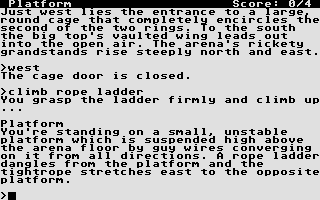 Ballyhoo atari screenshot