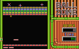 Ballzone atari screenshot