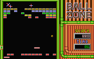 Ballzone atari screenshot