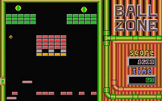 Ballzone atari screenshot