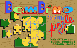 Bambino Fait un Puzzle atari screenshot