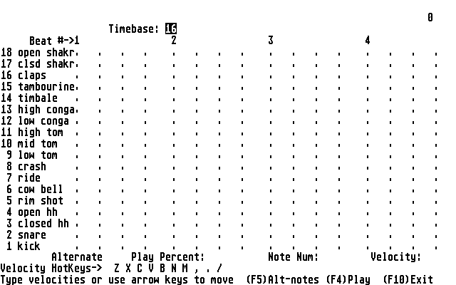 Band in a Box atari screenshot