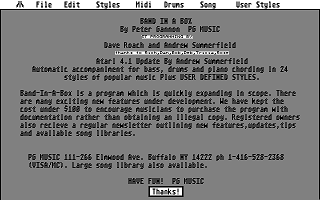 Band in a Box — screenshot 1