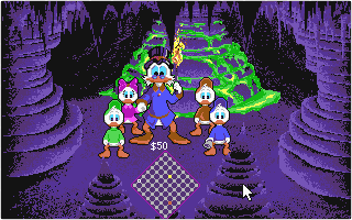 Bande à Picsou - La Ruée Vers L'or (La) atari screenshot