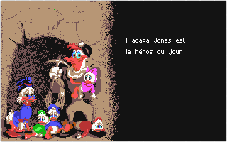 Bande à Picsou - La Ruée Vers L'or (La) atari screenshot