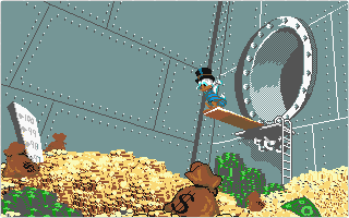 Bande à Picsou - La Ruée Vers L'or (La) atari screenshot