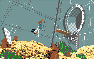 Bande à Picsou - La Ruée Vers L'or (La) atari screenshot