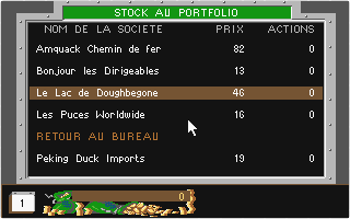 Bande à Picsou - La Ruée Vers L'or (La) atari screenshot