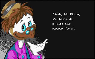 Bande à Picsou - La Ruée Vers L'or (La) atari screenshot