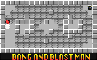 Bang and Blast Man Explosive Fun atari screenshot