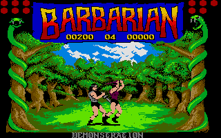 Barbarian - The Ultimate Warrior atari screenshot