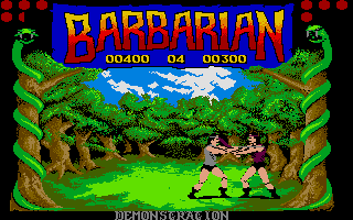 Barbarian - The Ultimate Warrior atari screenshot