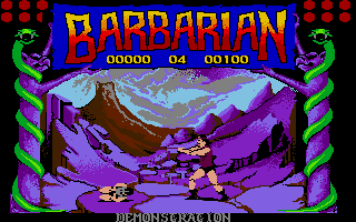 Barbarian - The Ultimate Warrior atari screenshot