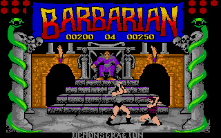 Barbarian - The Ultimate Warrior atari screenshot